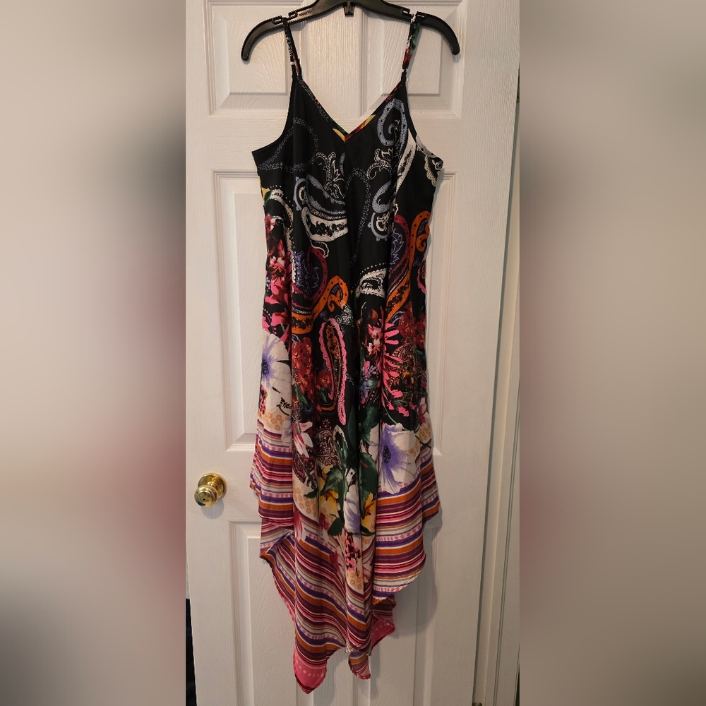 Flint & Moss Sleeveless Patterned Dress